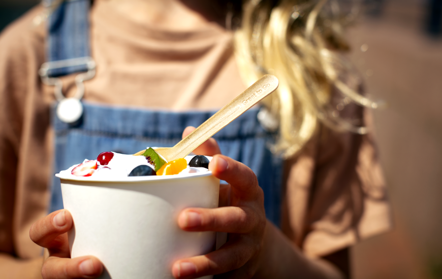 Huhtamaki Launches Recyclable Paper Cups for Dairy Applications