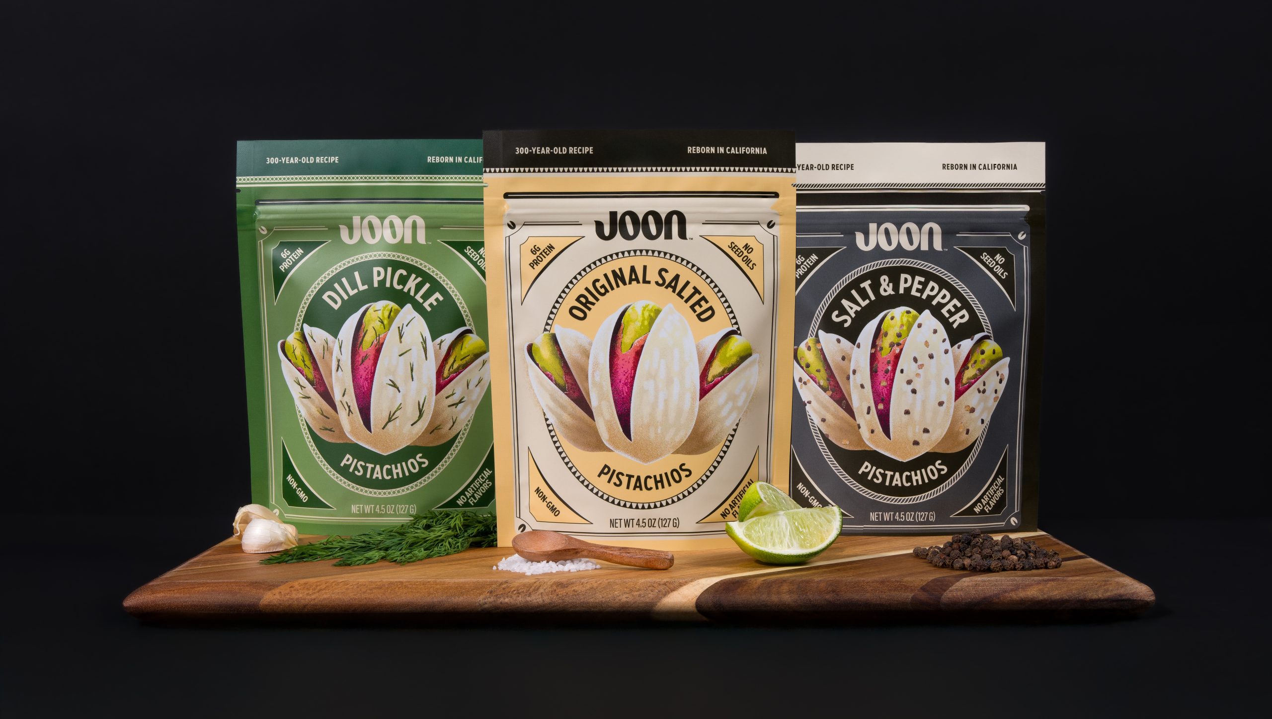 Joon’s Punchy Pistachio Packs by Governess