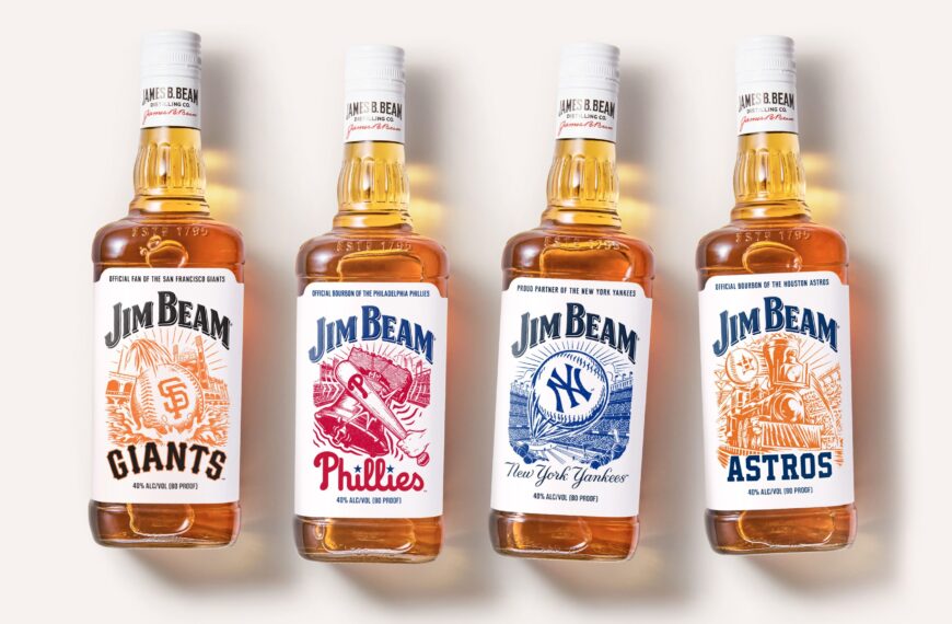 Turner Duckworth Designs Limited Edition Labels For Jim Beam and Start of Baseball Season