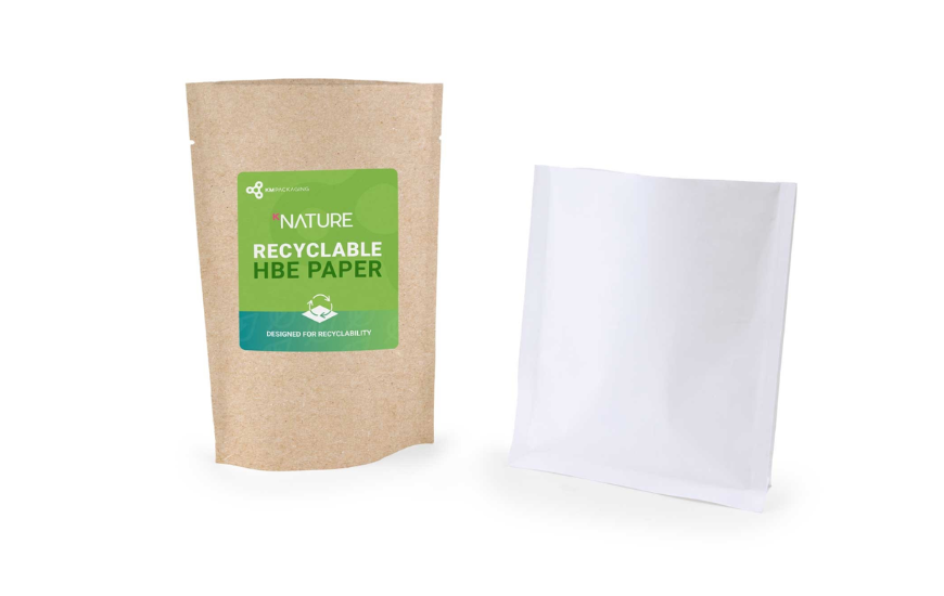 KM Packaging Curbside Recyclable Barrier Paper Packaging