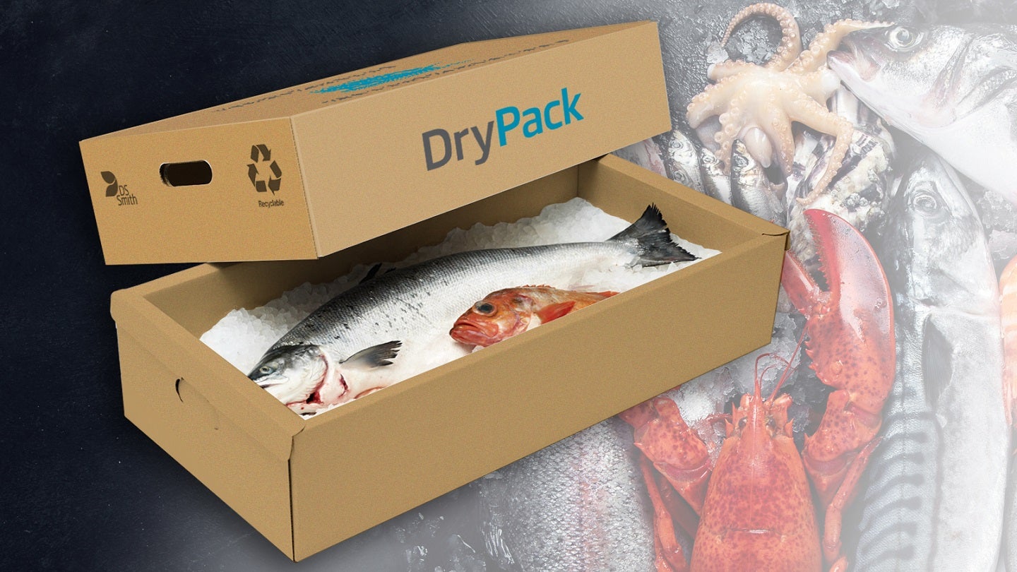 DS Smith unveils DryPack solution for seafood packaging