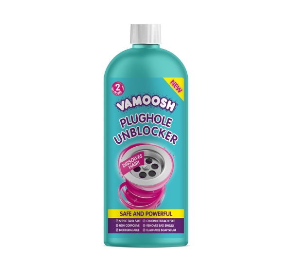 Berry Global Develops Unique Packaging for Vamoosh's Plug Hole Unblocker