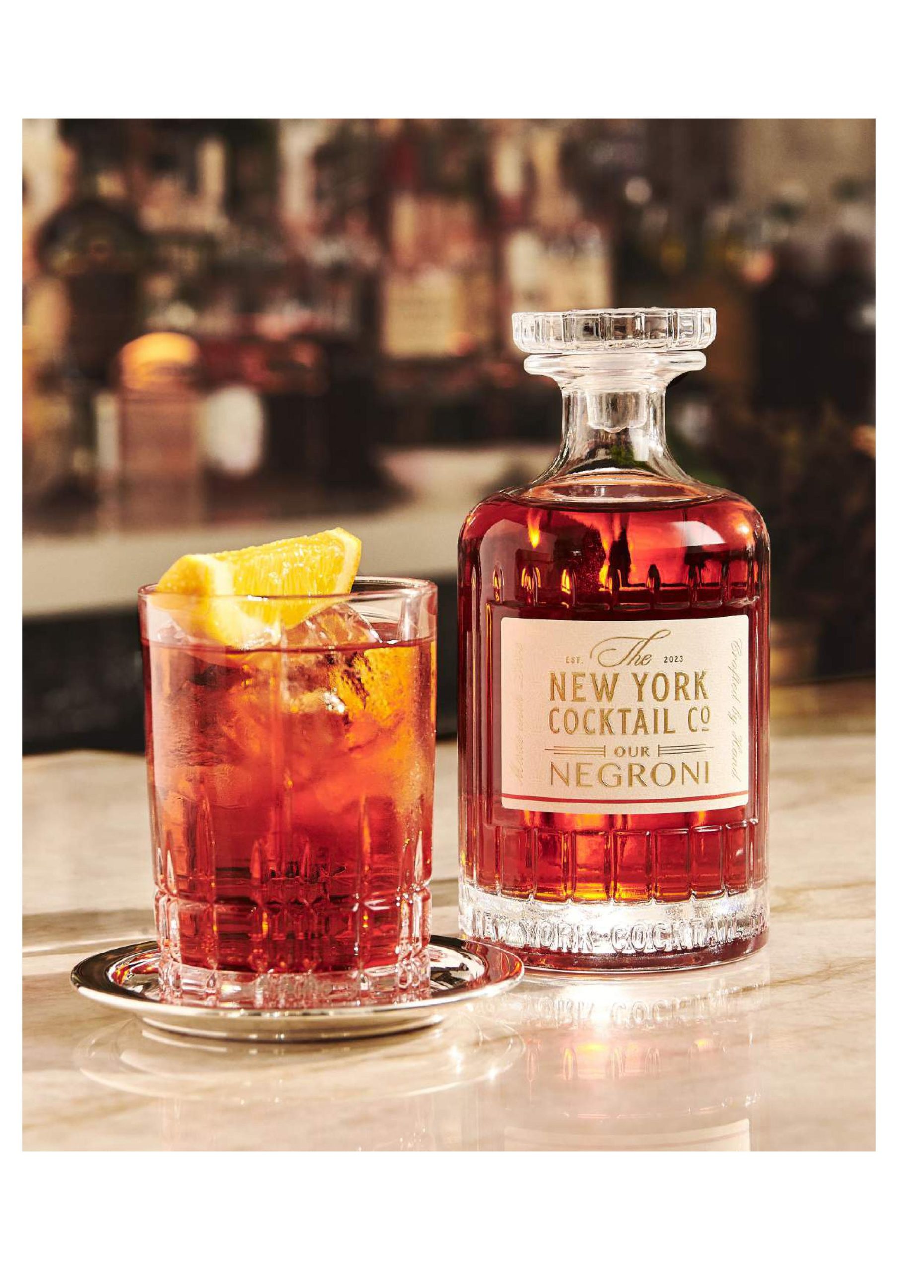 Art Deco-Inspired Bottles Bring a New York State of Mind to RTD Cocktails