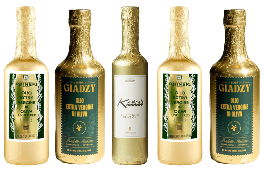 What Two Gold-Wrapped Olive Oil Bottles Taught Me About Design and Tradition