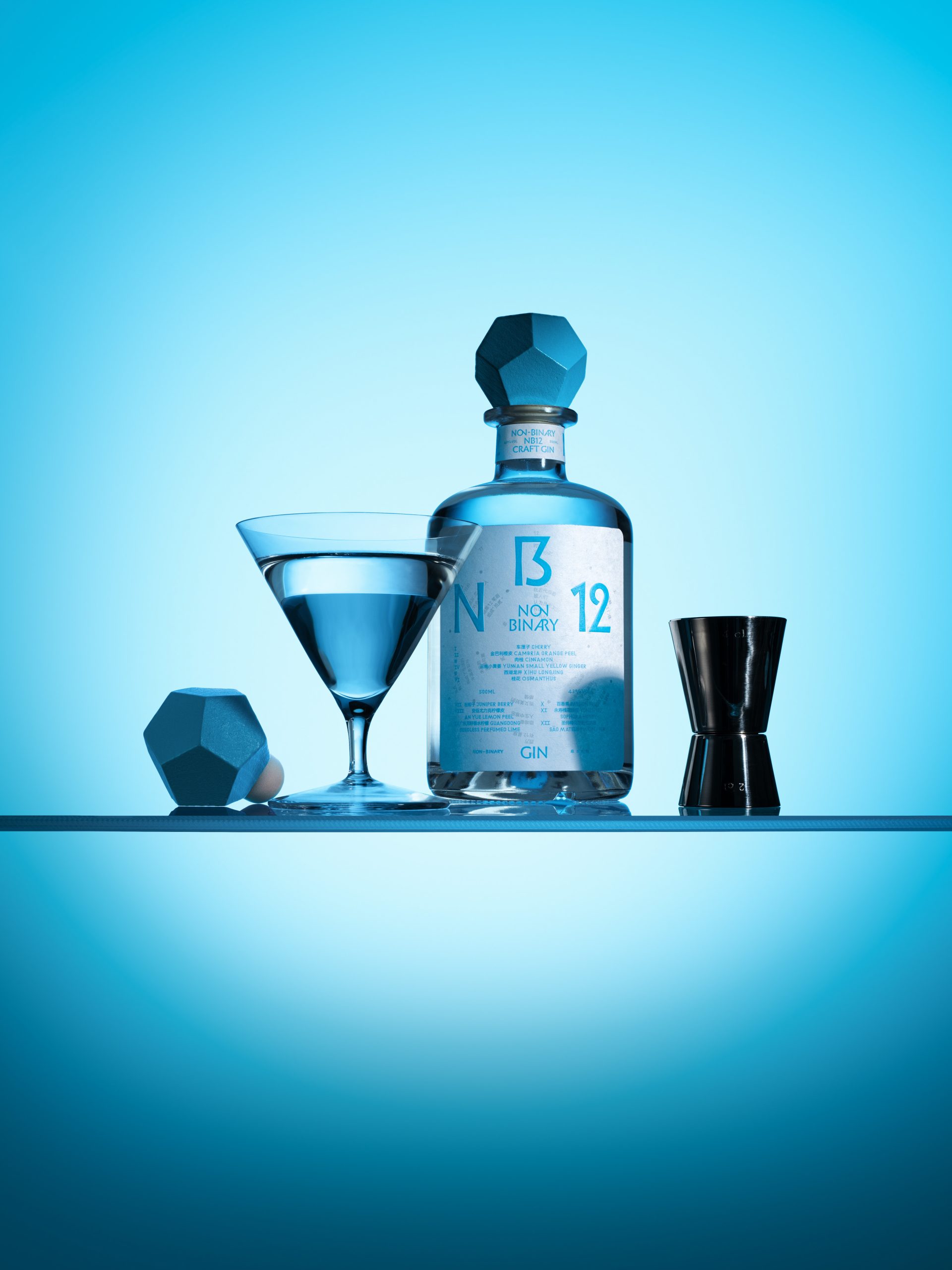 NON-BINARY NB12’s Geometric Craft Gin