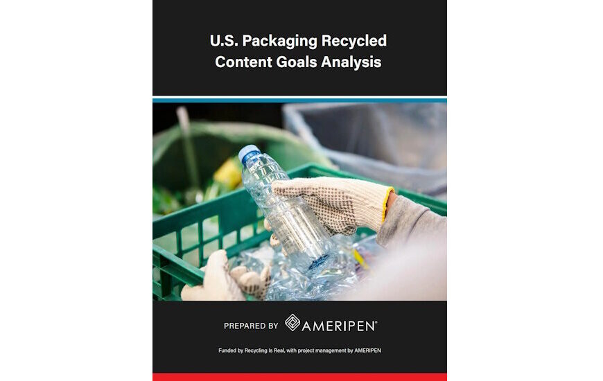 Study Reveals Progress, Challenges in Meeting Recycled Content Goals for Packaging
