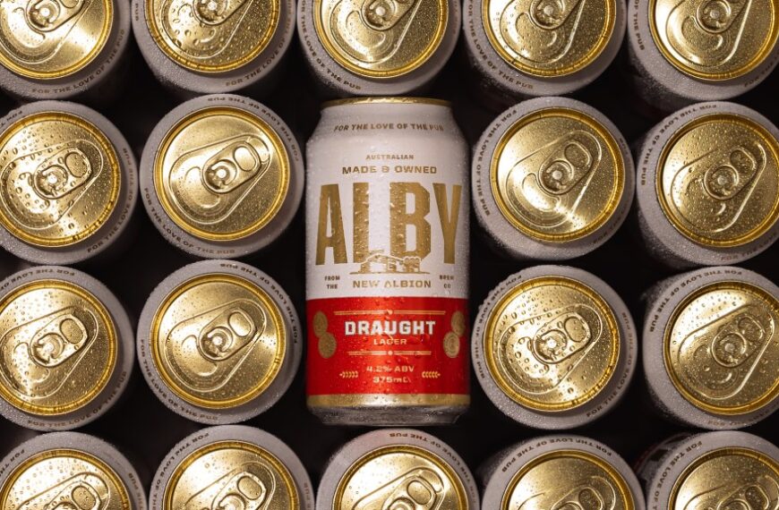 Alby’s No-Frills Packaging Nails the Spirit of the Aussie Pub