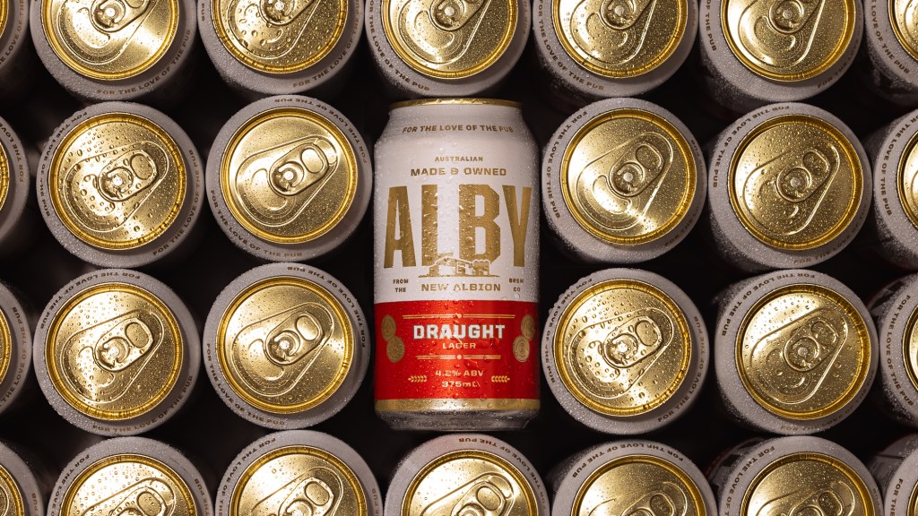 Alby’s No-Frills Packaging Nails the Spirit of the Aussie Pub