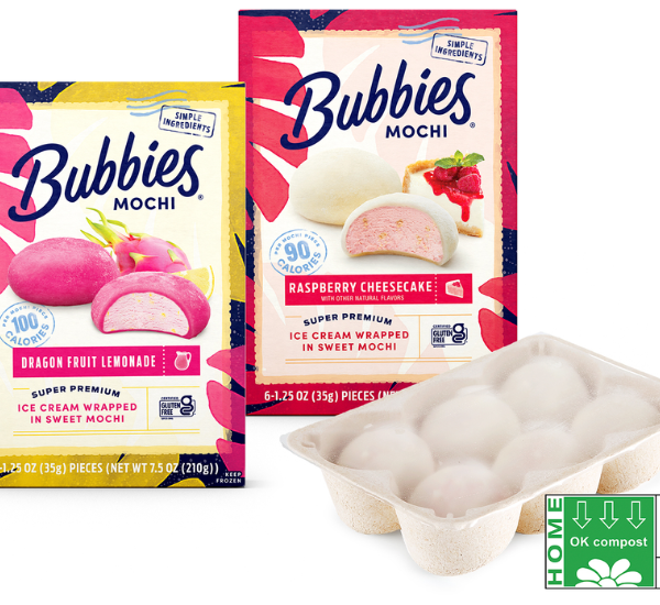 Bubbies Ice Cream Launches Home-Compostable Packaging