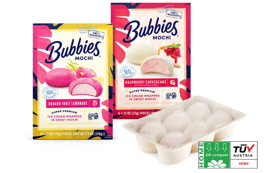 Bubbies Ice Cream Launches Home-Compostable Packaging
