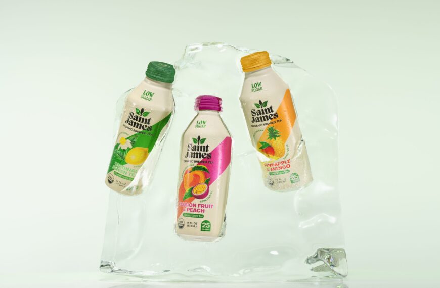 Saint James Iced Tea Transitions To Aluminum Bottles