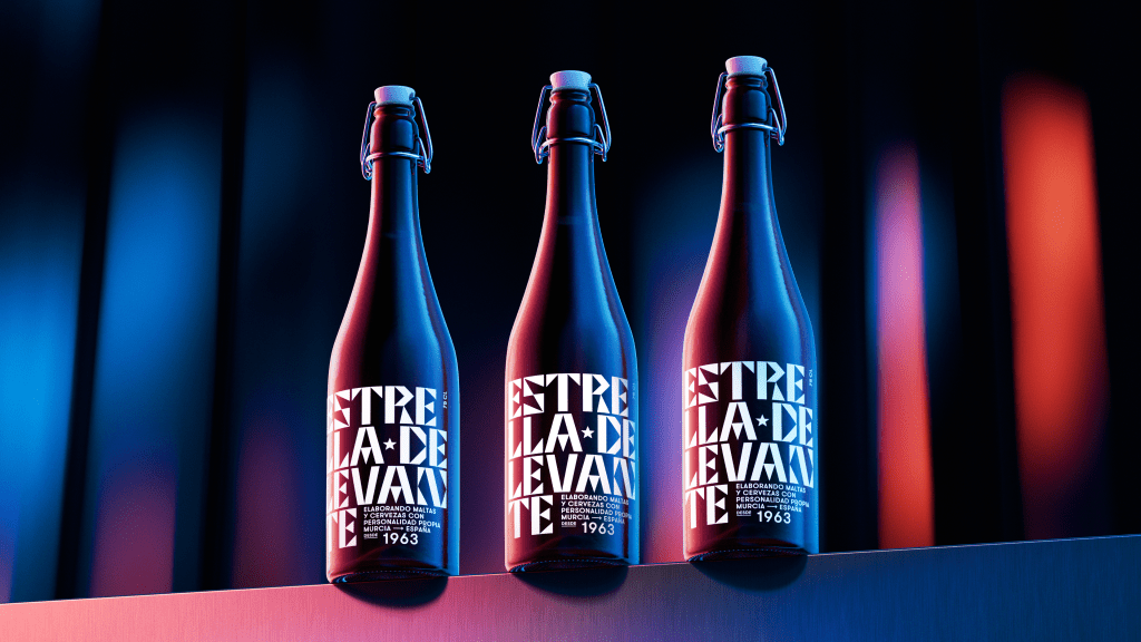 Estrella de Levante’s Growler Looks Sharp (and So Does the Type)