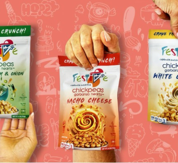 FESTIVE Chickpea Hearts™ Introduces New Flavors and New Packaging