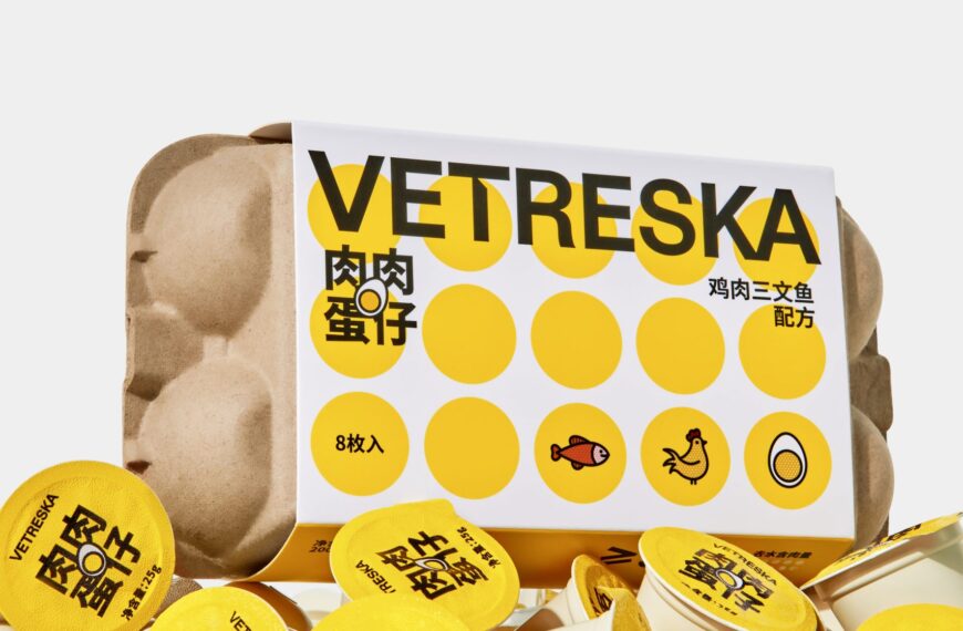 Vetreska’s Egg Carton Cat Treats Crack the Code on Pet Packaging
