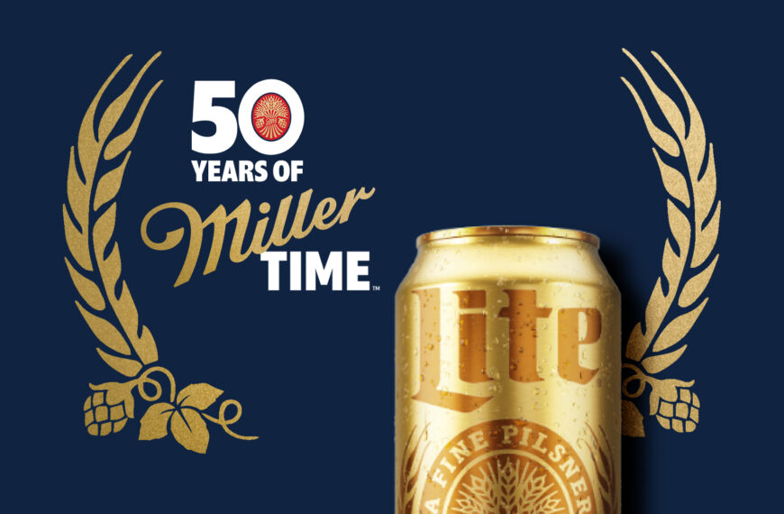 Miller Lite Celebrates 50 Years With Limited Edition Gold Cans