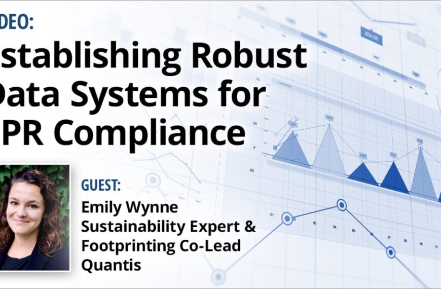 VIDEO | Establishing Robust Data Systems for EPR Compliance