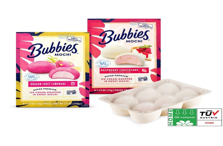 Bubbies Ice Cream launches home-compostable packaging