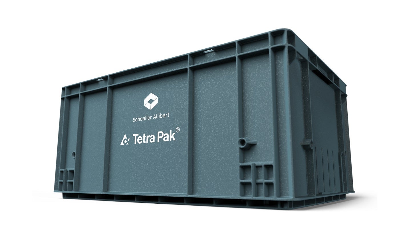 Tetra Pak and Schoeller Allibert to launch crates from recycled beverage cartons