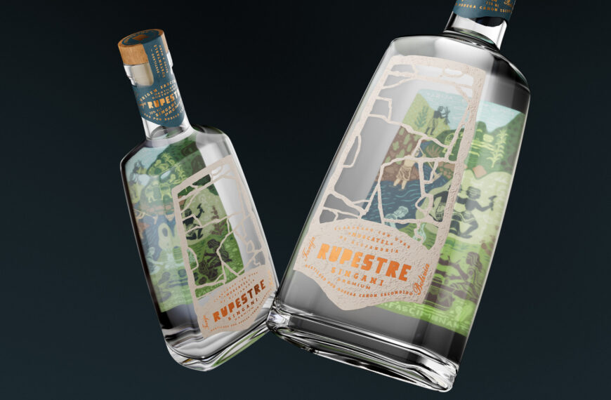 Singani Rupestre’s Packaging Is a Window Into Another World