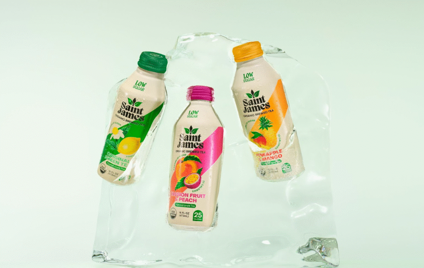 Saint James Iced Tea Launches 100% Recyclable Aluminum Bottles