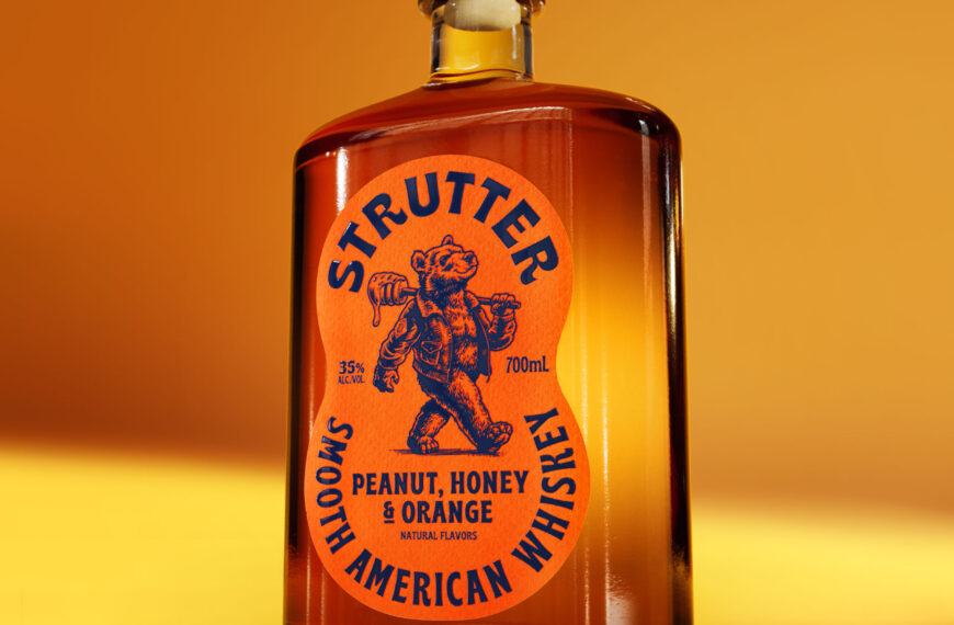 Strutter Whiskey Makes a Bold Entrance With Bear Swagger