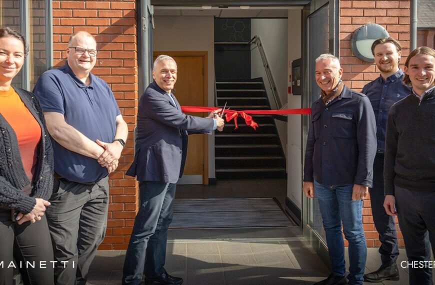 Mainetti opens new Design and Innovation Centre in Chester, UK