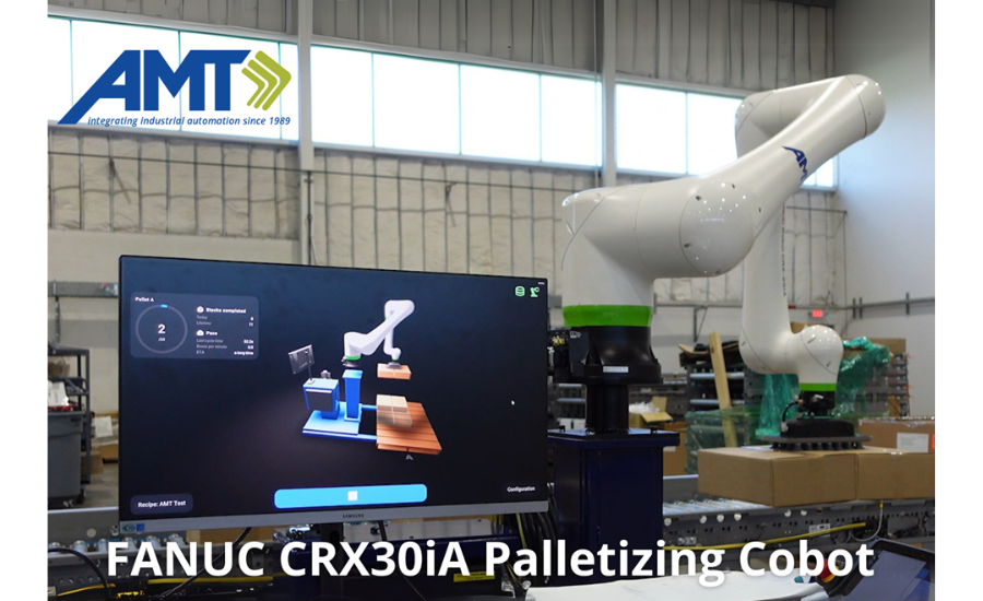 Applied Manufacturing Technologies Introduces Cobot Palletizing Solution