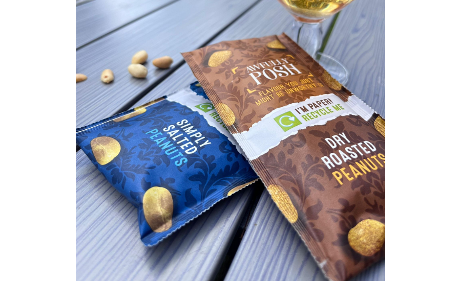 Awfully Posh Transitions to 100% Recyclable Paper Packaging for Peanut Range