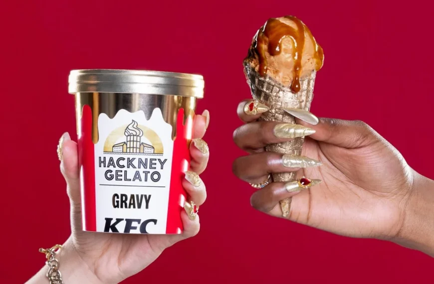 KFC Gravy Gelato is Latest Attempt To Make Savory Ice Cream a Thing