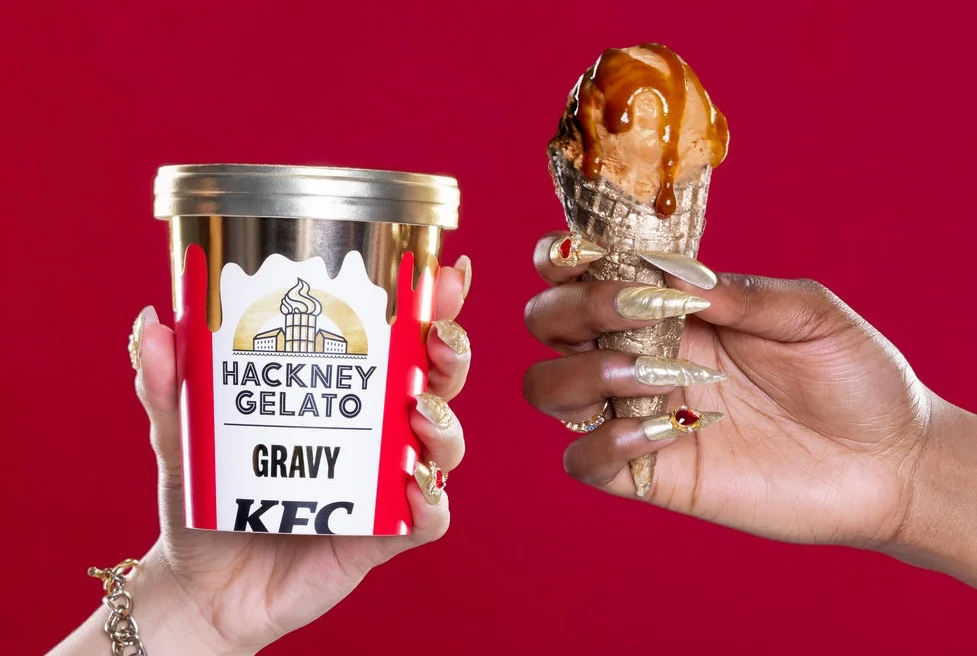 KFC Gravy Gelato is Latest Attempt To Make Savory Ice Cream a Thing