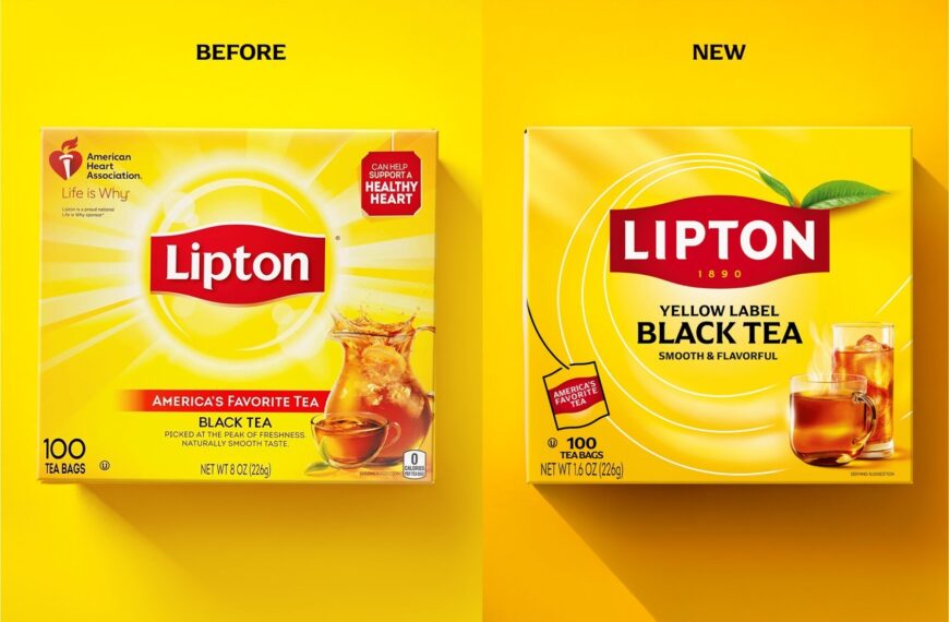 Tea Time: Lipton Unveils Redesign Steeped in the Brand’s Legacy