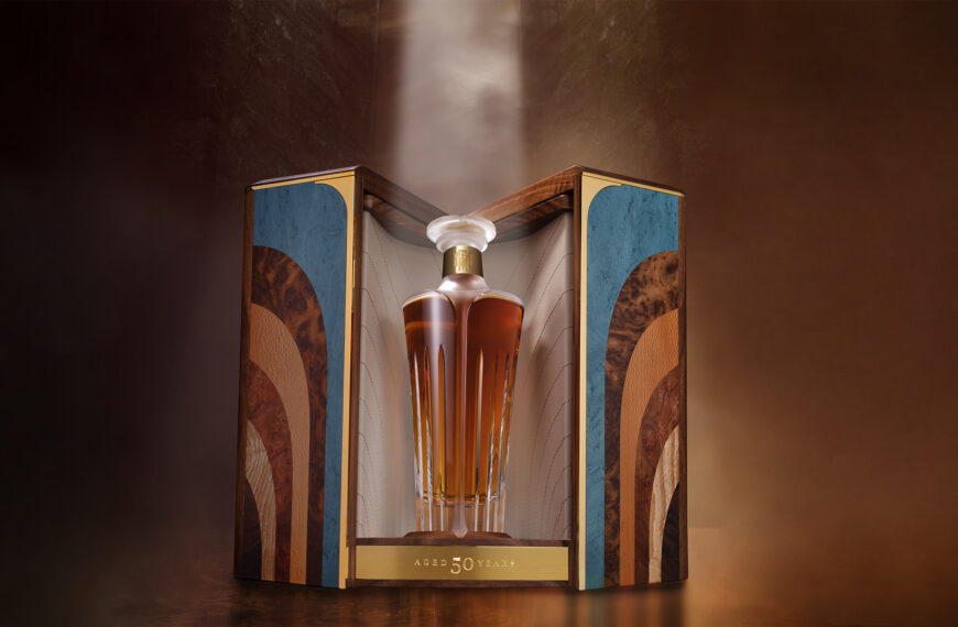 A 50-Year-Old Irish Whiskey Deserves a Beautiful Hand-Finished Cabinet