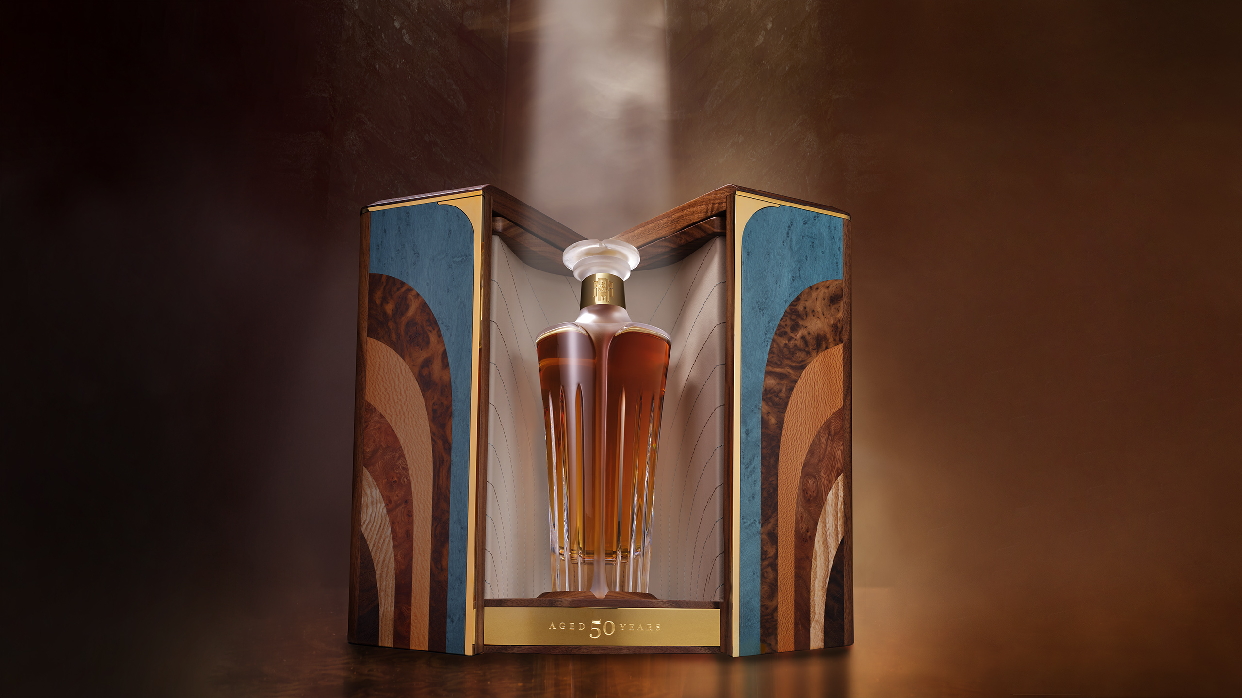 A 50-Year-Old Irish Whiskey Deserves a Beautiful Hand-Finished Cabinet