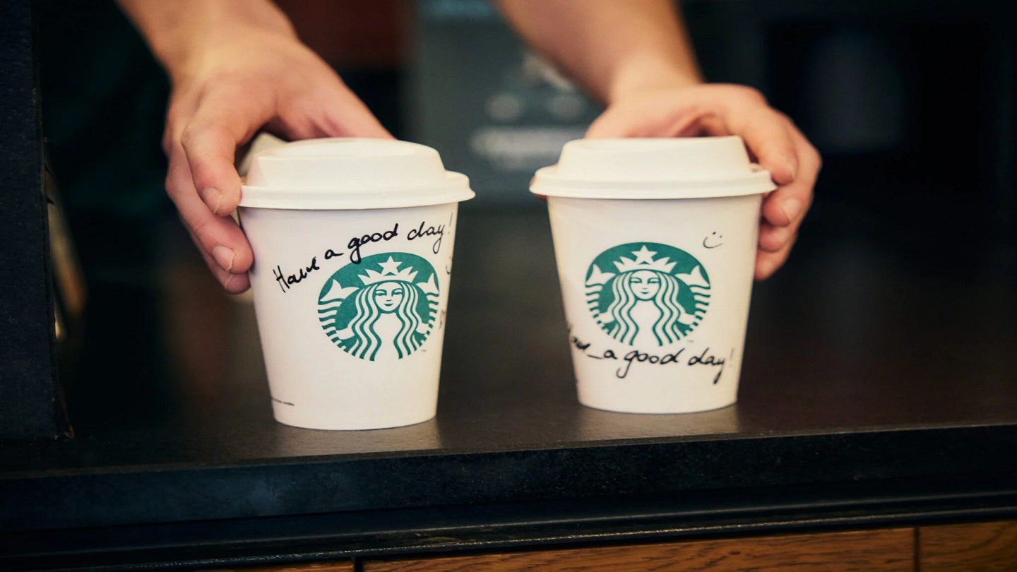 Starbucks rolls out eco-friendly takeaway cup in Europe