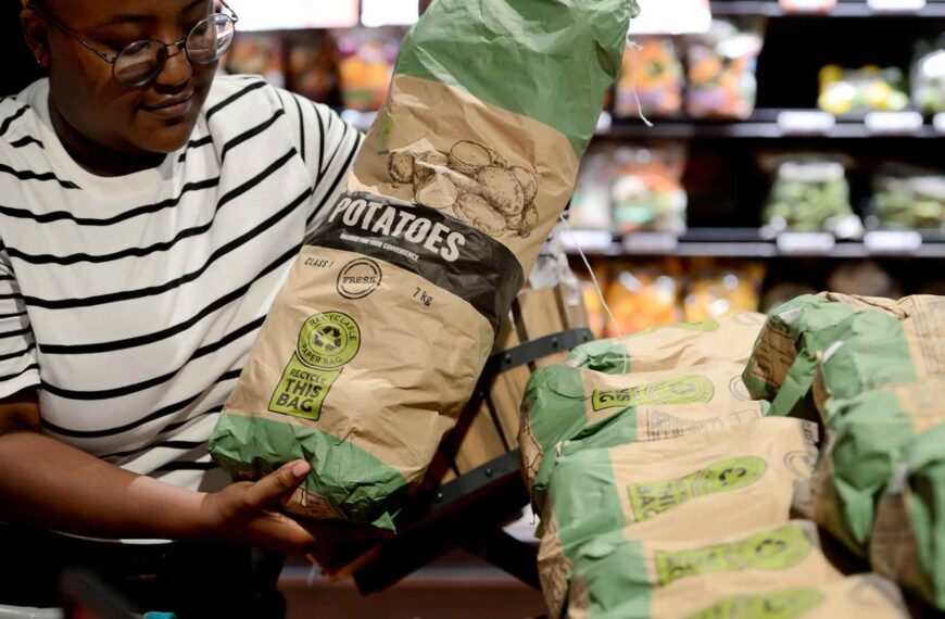 Shoprite Group launches South Africa’s debut recyclable 7kg potato bags
