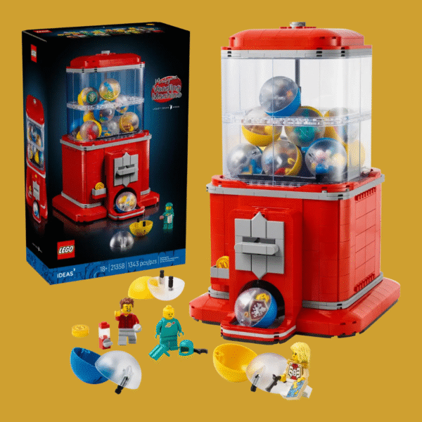 All Hail the Toy Bubble: LEGO’s Latest Set Is A Functional Vending Machine