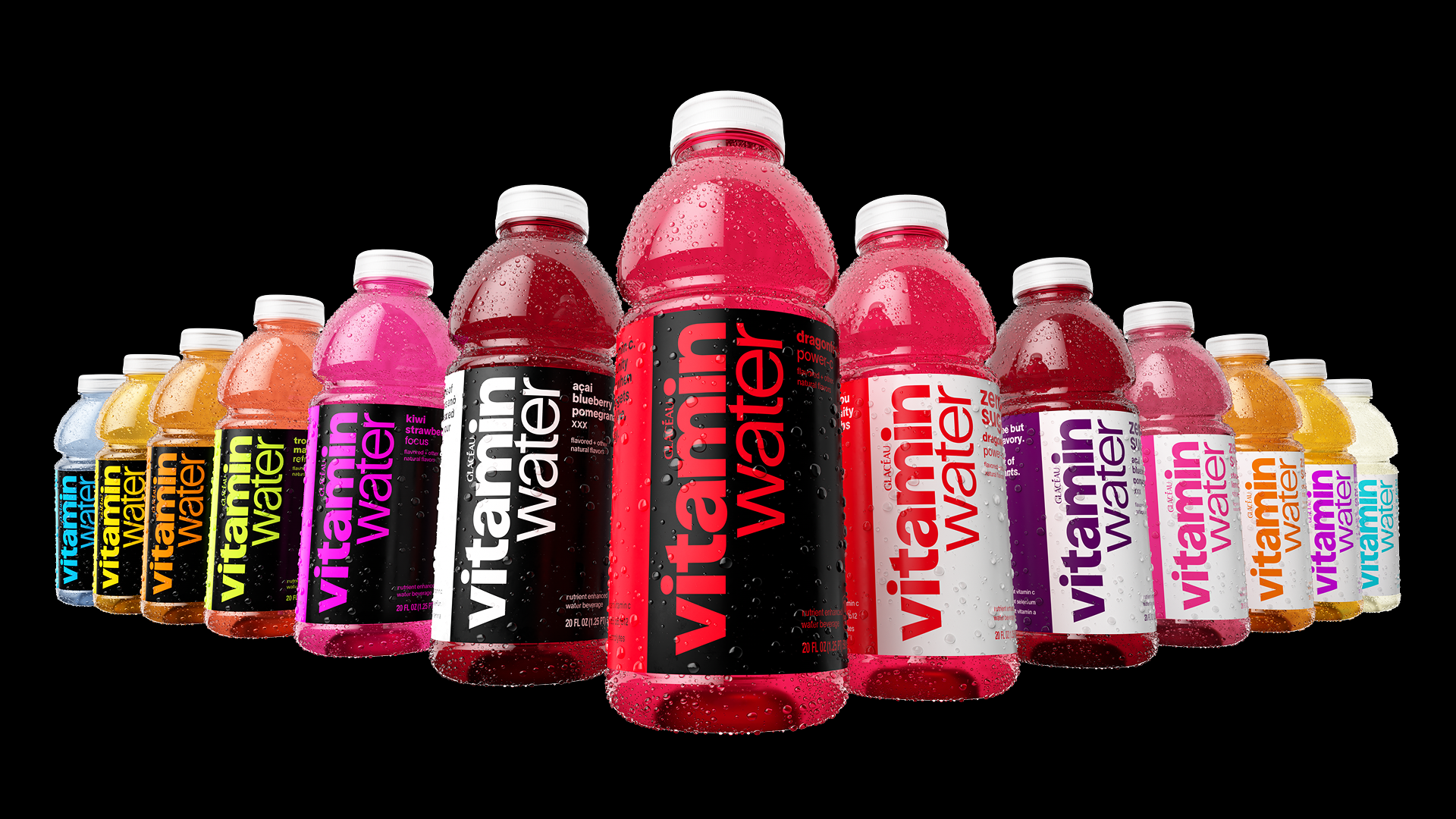 Vitaminwater Receives a Refreshingly Bold Redesign Courtesy of forpeople