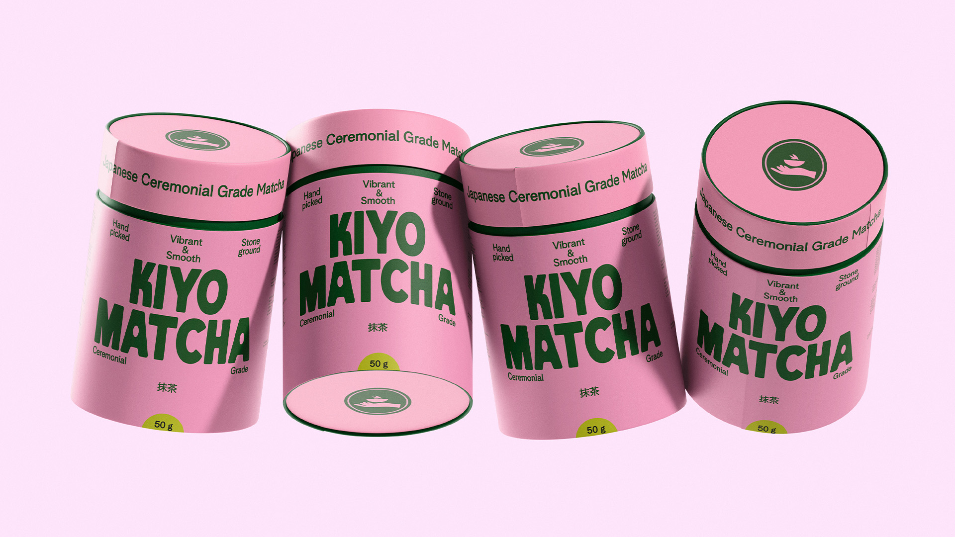 KIYO MATCHA Puts a Playful Spin on Traditional Matcha Packaging