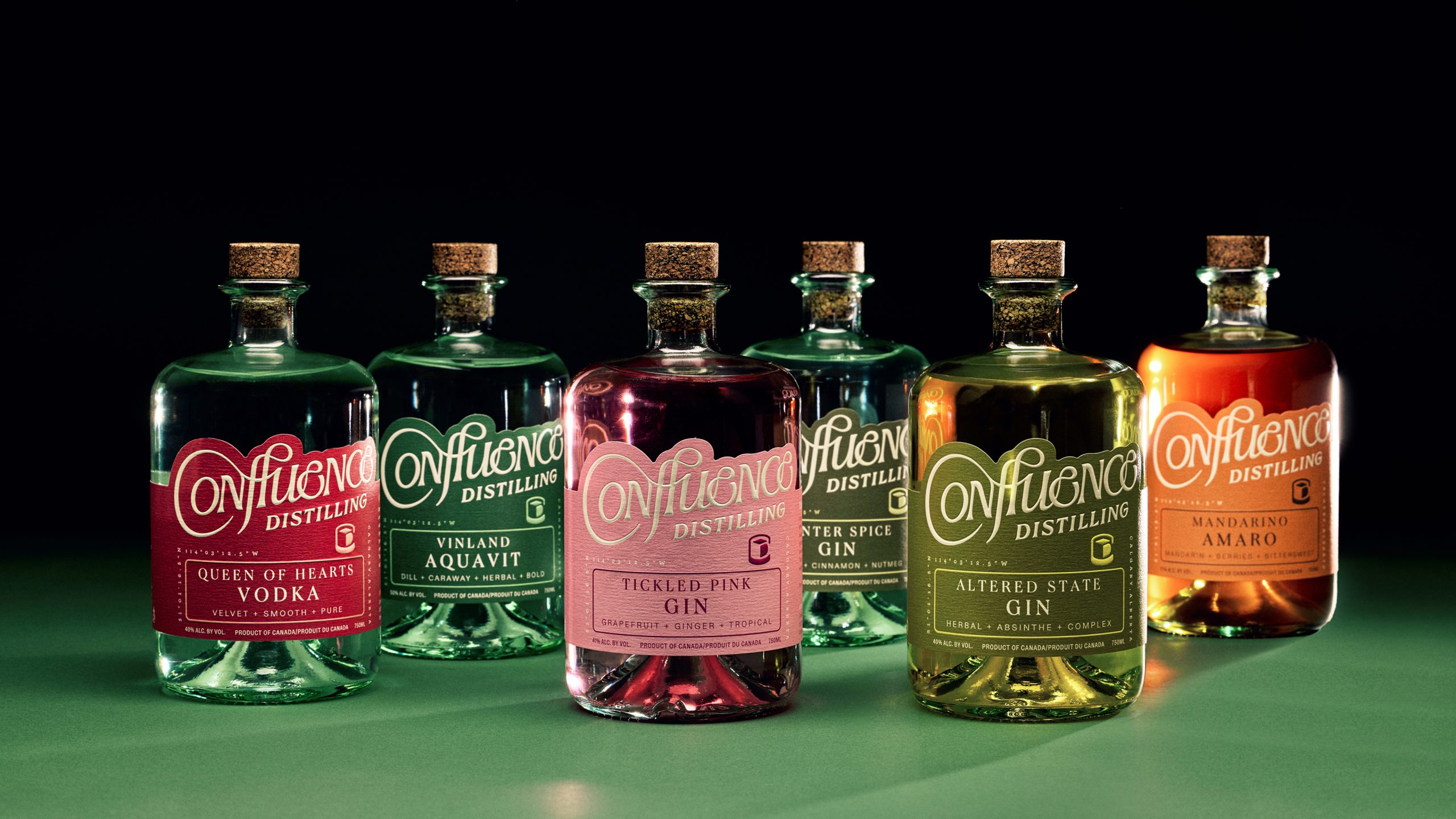 Confluence Distilling’s Cleverly Composed Packaging