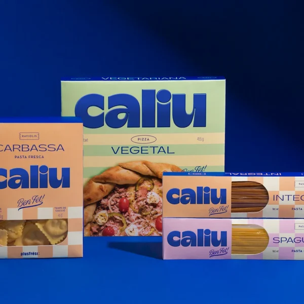 Caliu Sets the Table With Checkerboard Pattern