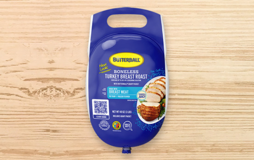 Amcor Develops Sustainable Shrink Bag for Butterball Turkey Breasts
