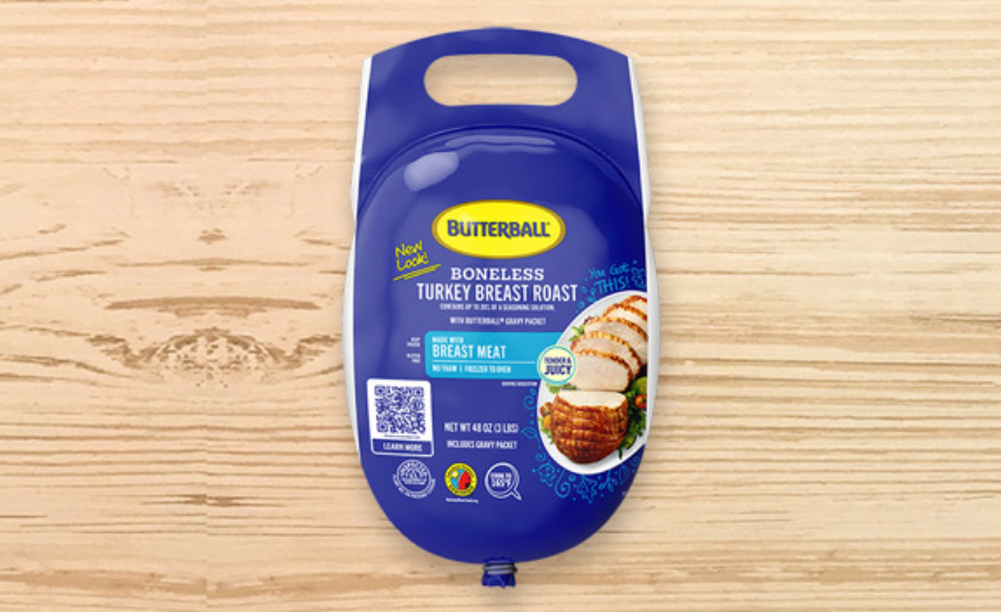 Amcor Develops Sustainable Shrink Bag for Butterball Turkey Breasts