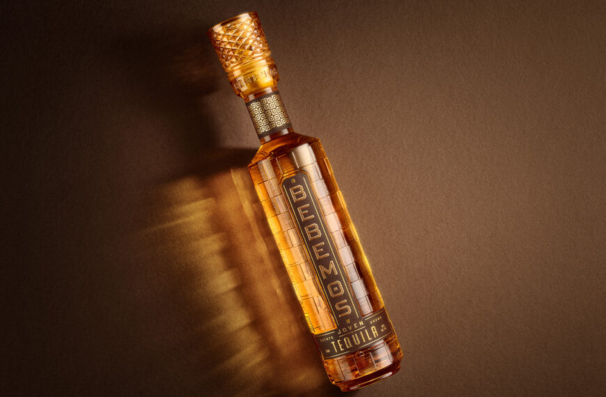 Bebemos Tequila Brings Architectural Drama to the Bar Cart