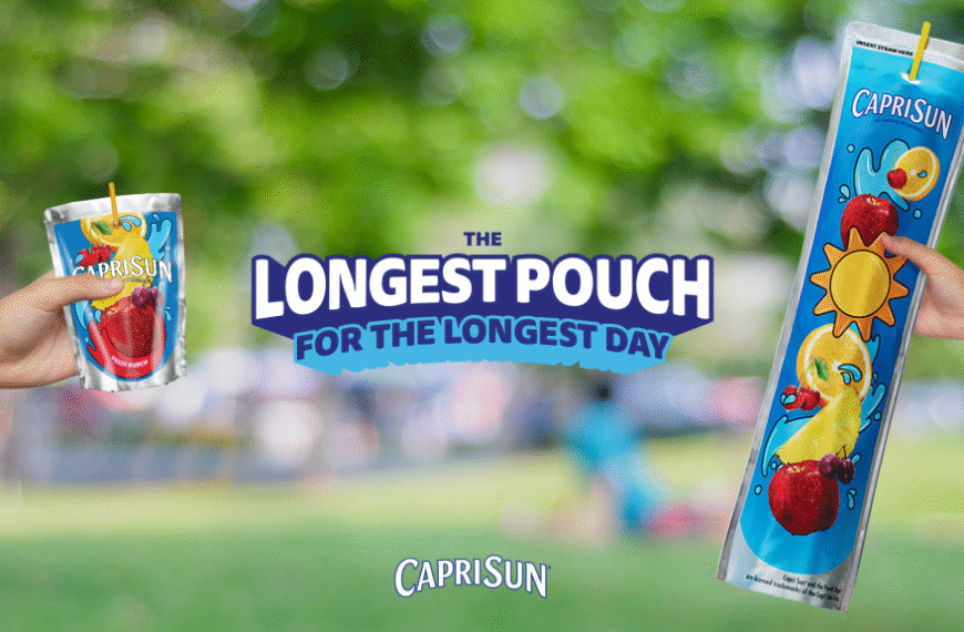 Capri Sun Goes Long With Solstice Pouch