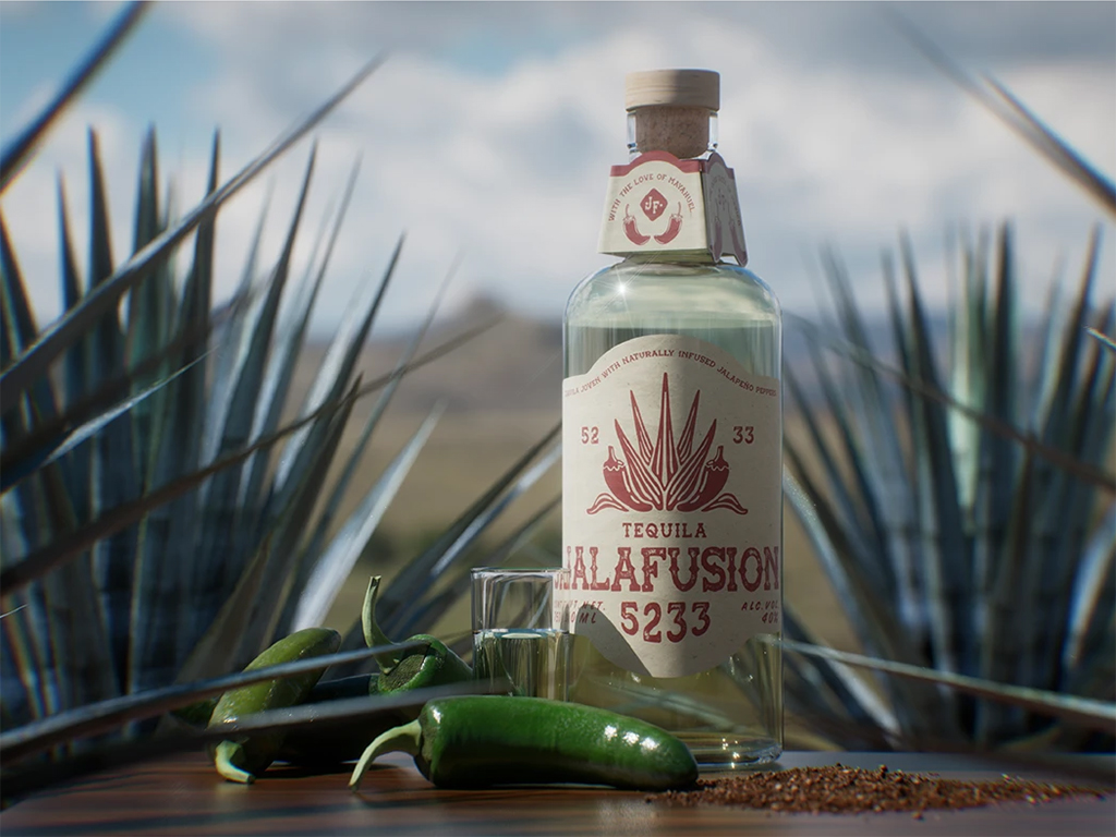 HI! Estudio Turns Up the Heat with Jalapeño-Infused Tequila Packaging