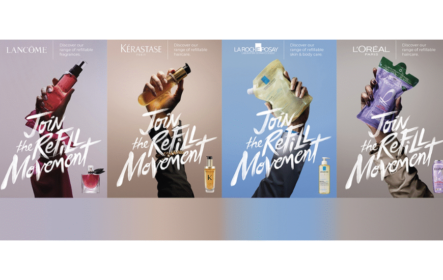 L'Oréal Groupe Launches Multi-Brand Join The Refill Movement