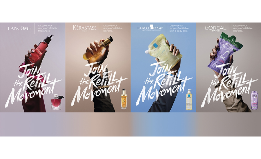 L'Oréal Groupe Launches Multi-Brand Join The Refill Movement