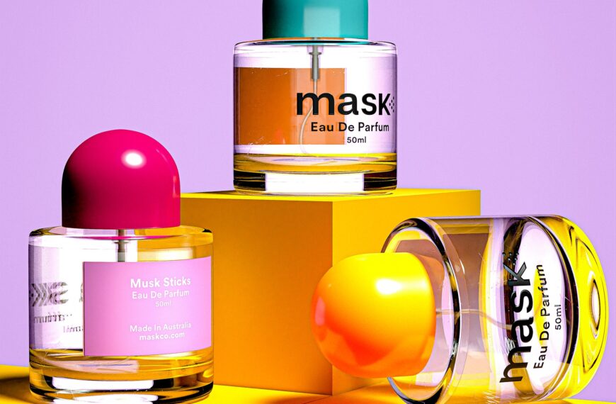 Mask Makes Perfume That Colorfully Pops Off the Shelf