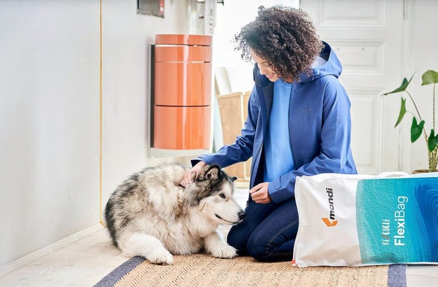 Mondi develops recyclable pet food packaging for Saga Nutrition