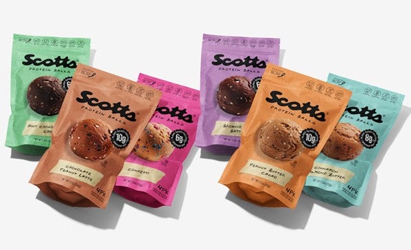 Scott’s Protein Balls unveils new packaging